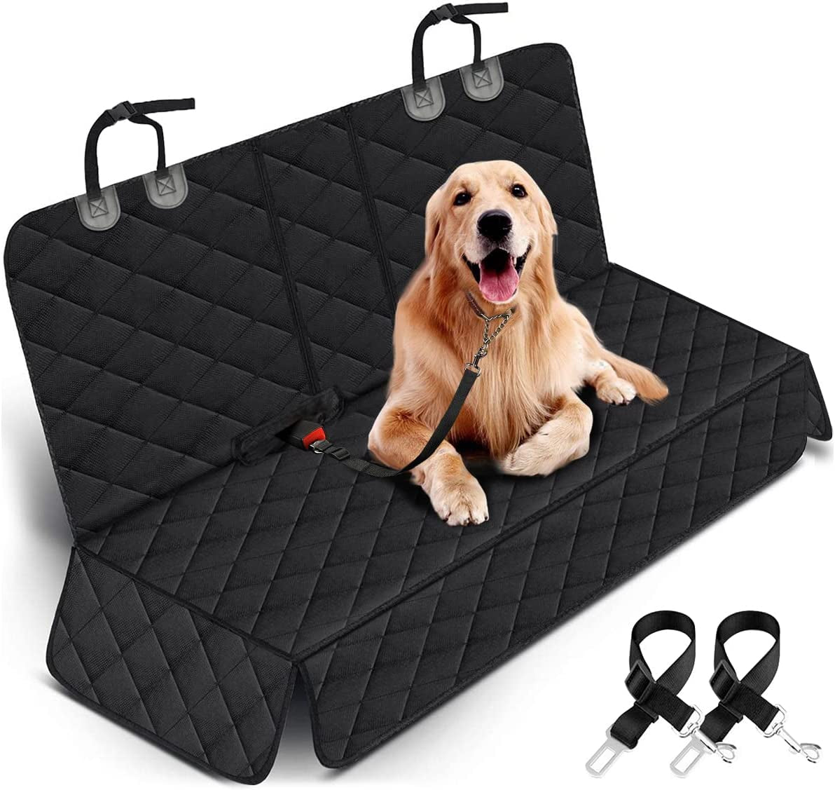 Luxury waterproof Dog Back Seat Cover – Non-Slip Fit for Cars, SUVs & Trucks